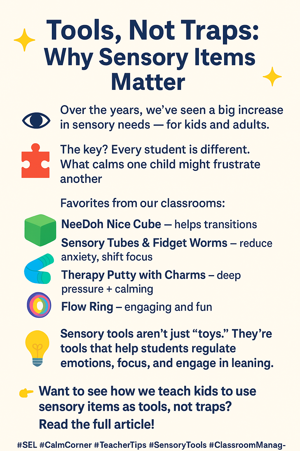 Sensory Tools: Unlocking the Power of Play and Focus
