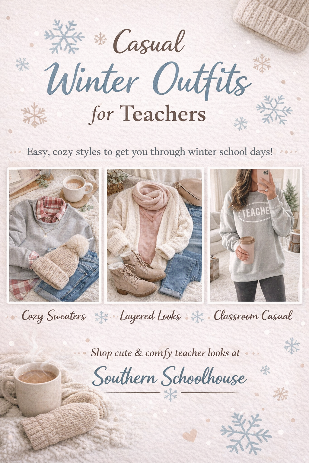 More Everyday Winter Outfits for Teacher