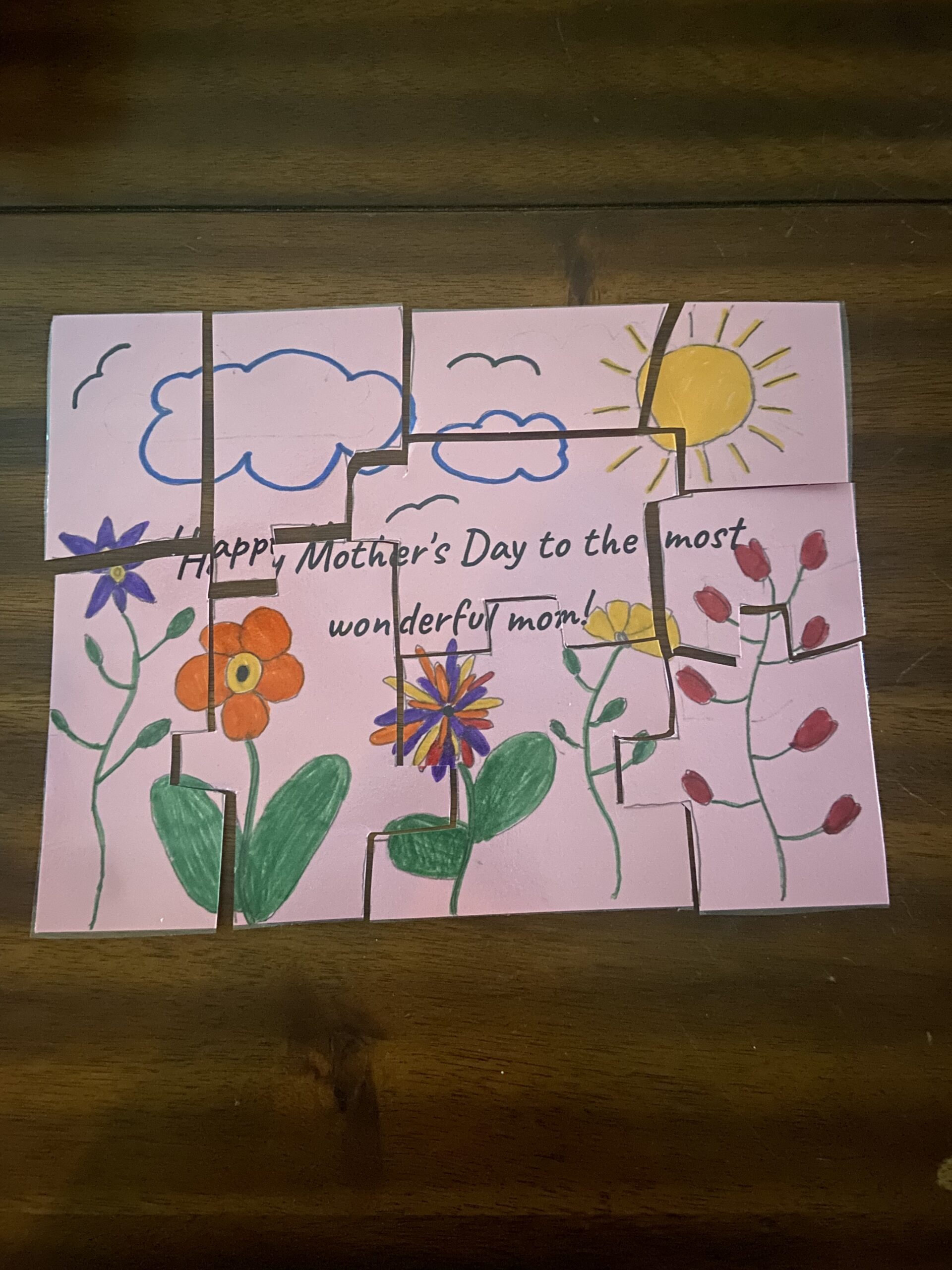 Mother’s Day Puzzle Keepsake: A Heartfelt Classroom Activity