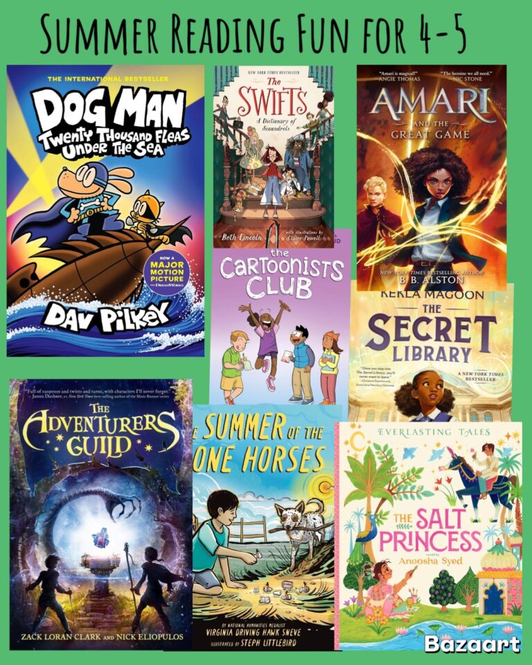 Book Adventures for Kids: Summer Reading Picks for Grades 4-5