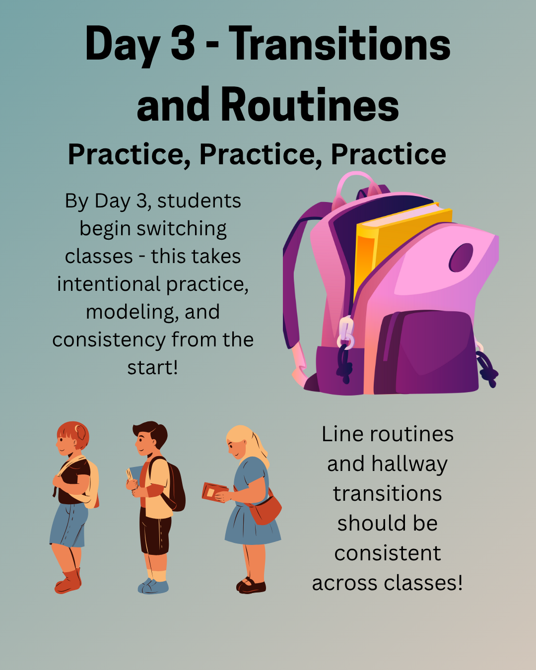 Day 3: Smooth Transitions Start with Consistency