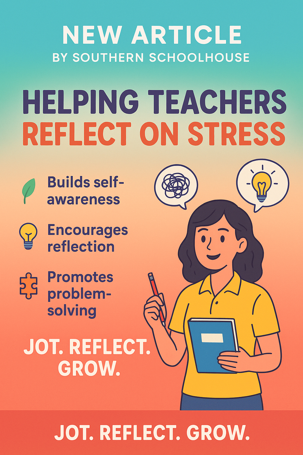 Helping Teachers Reflect on Stress: A Simple Strategy That Works
