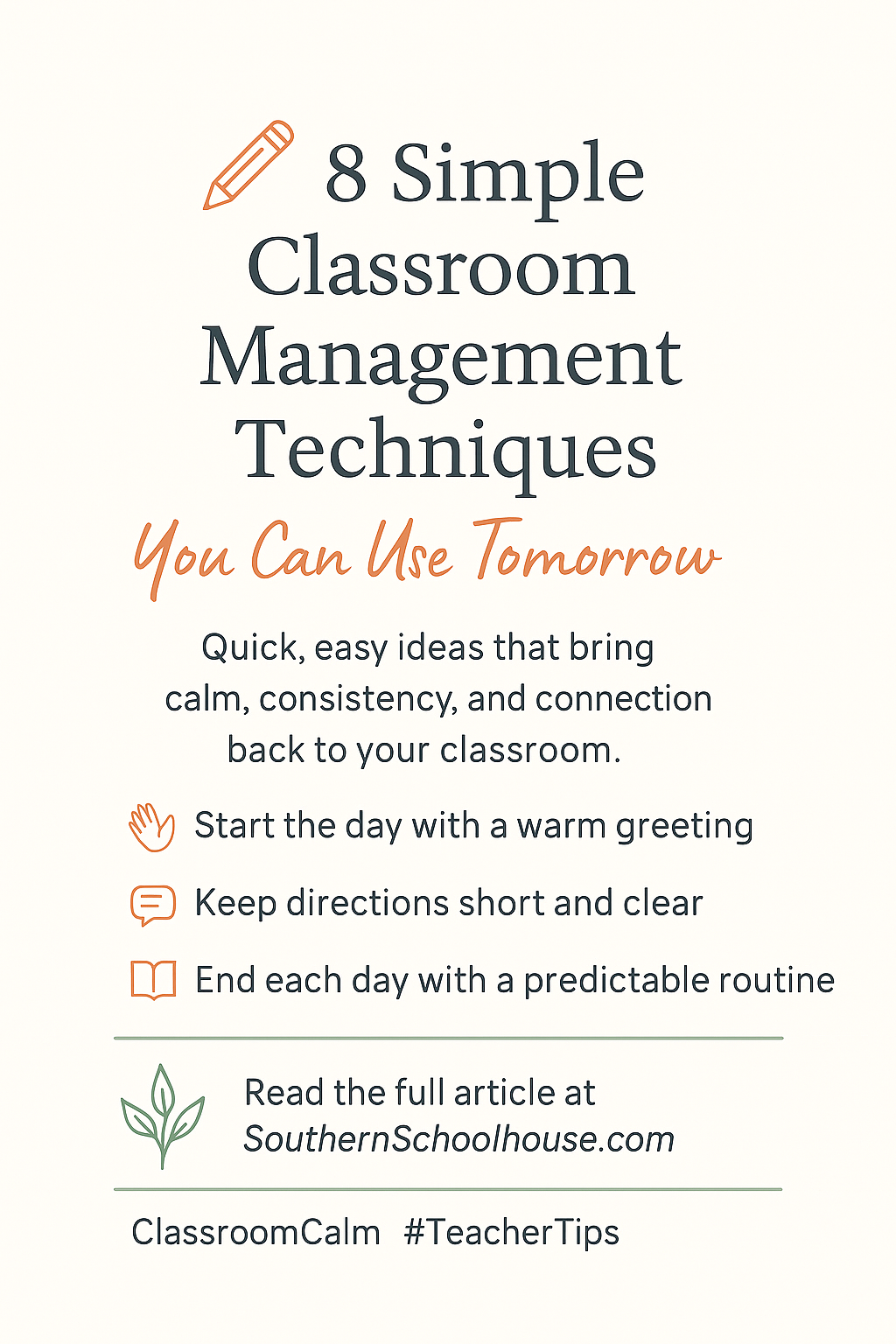 Simple Classroom Management Techniques That Make a Big Difference