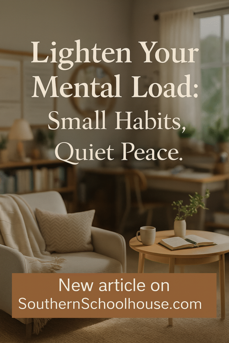 How to Lighten Your Mental Load When Life is Busy